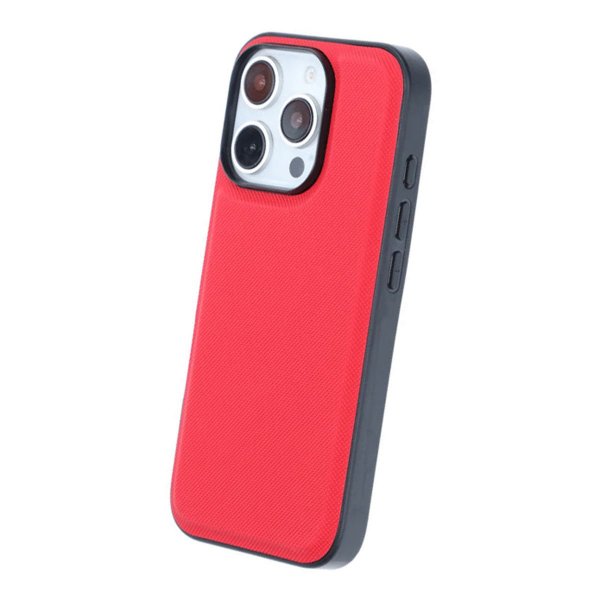 Rvelon iPhone 16 Pro -kotelo magneettisesti irrotettava kuori punainen