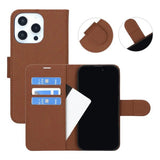 iPhone 16 Pro Kotelo Jalustalla Ruskea