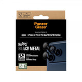 PanzerGlass iPhone 16 Pro/Pro Max/17 Pro/Pro Max Kameran suojus Hoops Musta