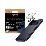 PanzerGlass iPhone 16 Pro/Pro Max/17 Pro/Pro Max Kameran suojus Hoops Musta