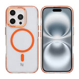 Rvelon iPhone 16 Pro Kuori TPU MagSafe Oranssi