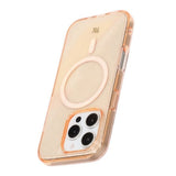 Rvelon iPhone 16 Pro Kuori Glitter MagSafe Kulta