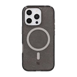 Rvelon iPhone 16 Pro Kuori Glitter MagSafe Musta