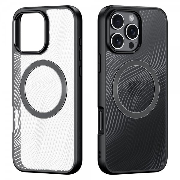 Dux Ducis iPhone 16 Pro Kuori Aimo Series MagSafe Musta