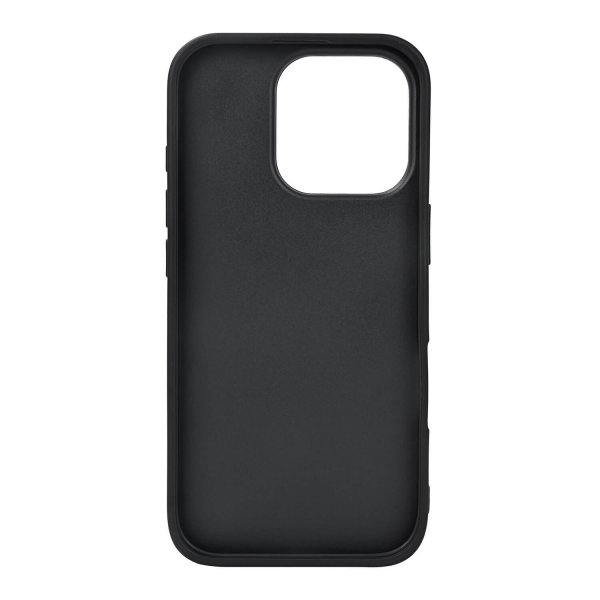 Buffalo iPhone 16 Pro Kuori, Aitoa Nahkaa, MagSeries, Musta