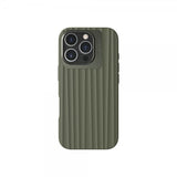 Nudient iPhone 16 Pro -kuori Bold MagSafe Olive Green
