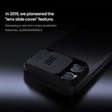 Nillkin iPhone 16 Pro -suojakuori CamShield Pro, musta