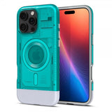 Spigen iPhone 16 Pro Kuori Classic C1 MagFit Bondi Blue