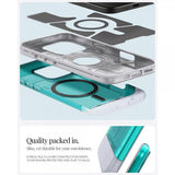 Spigen iPhone 16 Pro Kuori Classic C1 MagFit Bondi Blue