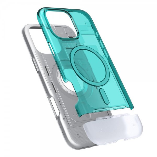 Spigen iPhone 16 Pro Kuori Classic C1 MagFit Bondi Blue