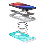 Spigen iPhone 16 Pro Kuori Classic C1 MagFit Bondi Blue