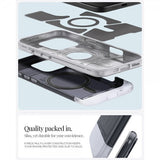 Spigen iPhone 16 Pro -suojakuori Classic C1 MagFit Graphite