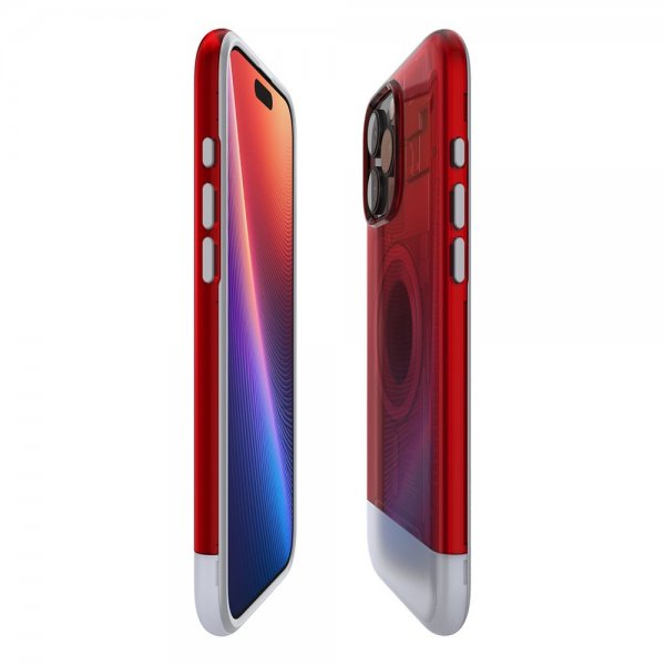 Spigen iPhone 16 Pro -kuori Classic C1 MagFit Ruby