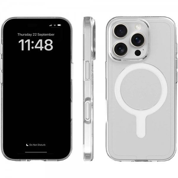 agood company iPhone 16 Pro Kuori CLRPRTCT Läpinäkyvä
