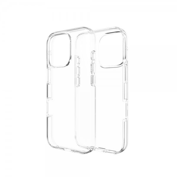 ZAGG iPhone 16 Pro -suojakuori Crystal Palace Lite, läpinäkyvä