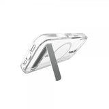 ZAGG iPhone 16 Pro -suojakuori Crystal Palace Snap Kickstand, läpinäkyvä