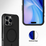 4smarts iPhone 16 Pro Kuori Defend Case Ultimag Musta