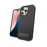 ZAGG iPhone 16 Pro -kuori Denali Snap Kickstand Musta