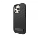 ZAGG iPhone 16 Pro -kuori Denali Snap Kickstand Musta