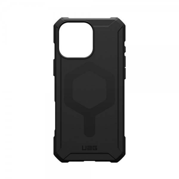 Urban Armor Gear (UAG) iPhone 16 Pro Essential Armor MagSafe -suojakuori, musta