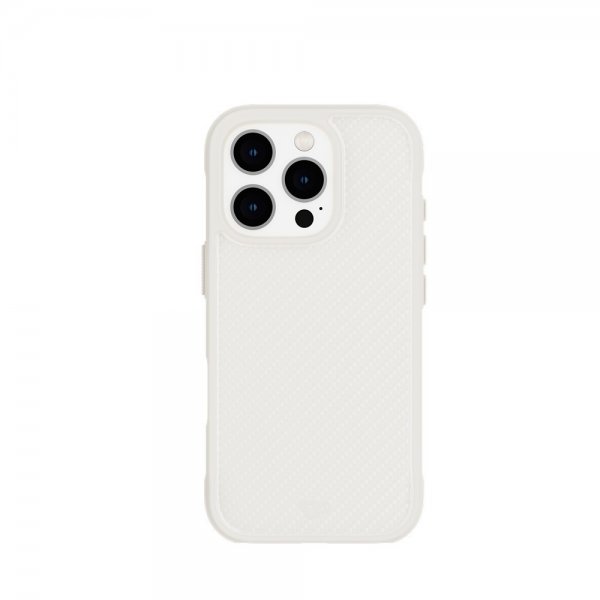 Tech21 iPhone 16 Pro -suojakuori EvoArmor MagSafe Cream