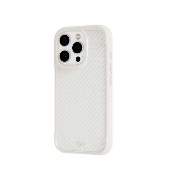 Tech21 iPhone 16 Pro -suojakuori EvoArmor MagSafe Cream