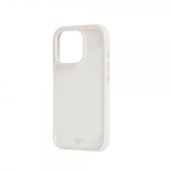 Tech21 iPhone 16 Pro -suojakuori EvoArmor MagSafe Cream