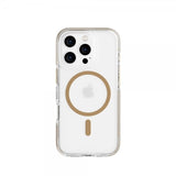 Tech21 iPhone 16 Pro -suojakuori EvoCrystal MagSafe Kulta