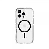 Tech21 iPhone 16 Pro -suojakuori EvoCrystal MagSafe, musta