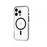 Tech21 iPhone 16 Pro -suojakuori EvoCrystal MagSafe, musta