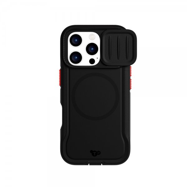Tech21 iPhone 16 Pro -suojakuori EvoMax MagSafe, musta