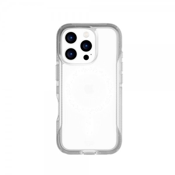 Tech21 iPhone 16 Pro -suojakuori EvoPro MagSafe Läpinäkyvä
