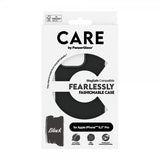 CARE by PanzerGlass iPhone 16 Pro -kuori, muodikas MagSafe, musta