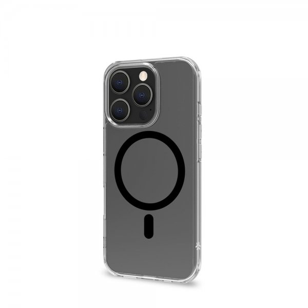 Celly iPhone 16 Pro Kuori GELSKINMAG Musta