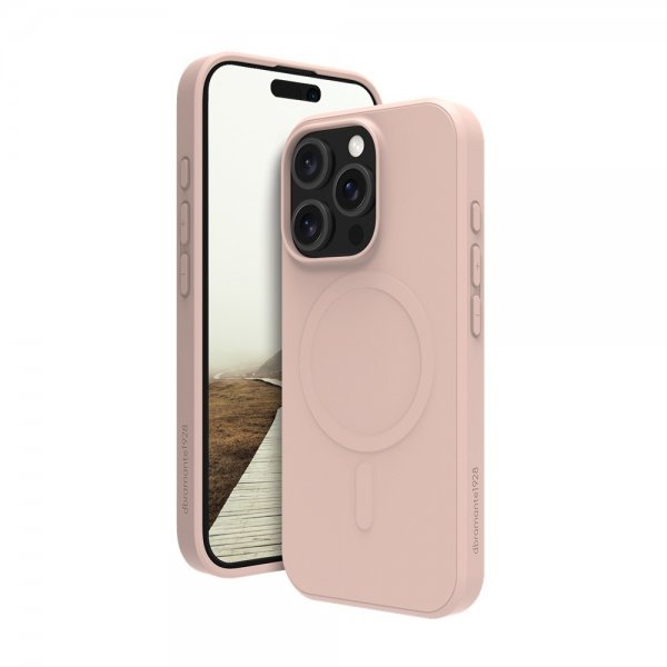 dbramante1928 iPhone 16 Pro -kuori Greenland Pro MagSafe Pink Sand