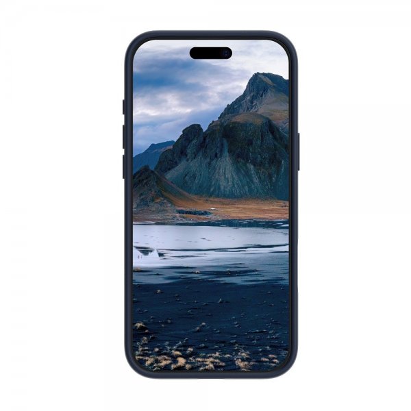dbramante1928 iPhone 16 Pro -kuori Iceland Ultra D3O MagSafe Kickstand Sininen