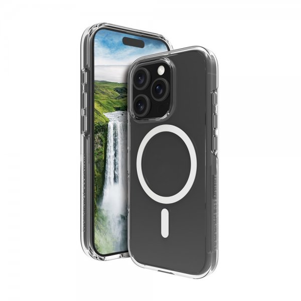 dbramante1928 iPhone 16 Pro Kuori Iceland Ultra D3O MagSafe Läpinäkyvä