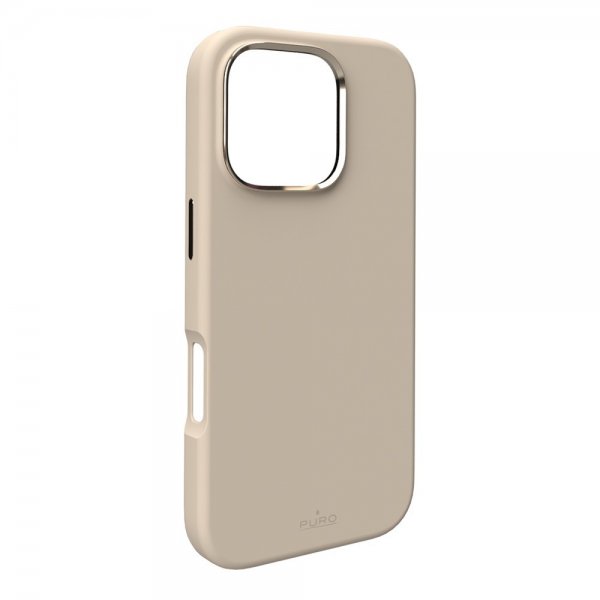 Puro iPhone 16 Pro -kuori ICON Mag Pro Beige