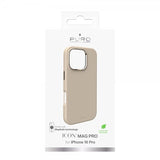 Puro iPhone 16 Pro -kuori ICON Mag Pro Beige