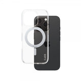 CARE by PanzerGlass iPhone 16 Pro -kuori, tukijalallinen, MagSafe, hopea