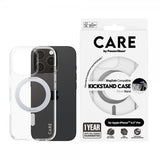 CARE by PanzerGlass iPhone 16 Pro -kuori, tukijalallinen, MagSafe, hopea