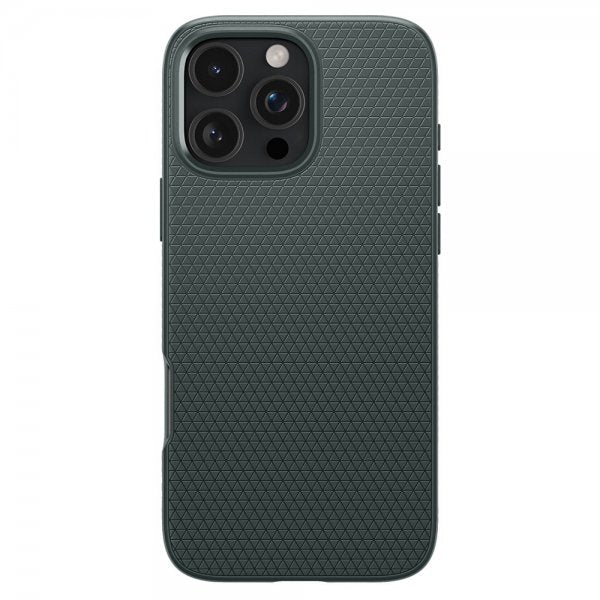 Spigen iPhone 16 Pro -kuori Liquid Air Abyss Green