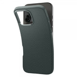 Spigen iPhone 16 Pro -kuori Liquid Air Abyss Green