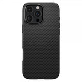 Spigen iPhone 16 Pro Kuori Liquid Air Mattamusta