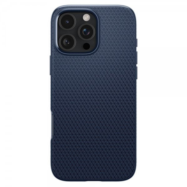 Spigen iPhone 16 Pro -kuori Liquid Air, laivastonsininen