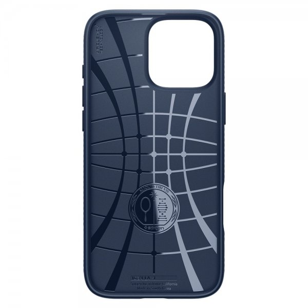 Spigen iPhone 16 Pro -kuori Liquid Air, laivastonsininen