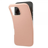 Spigen iPhone 16 Pro -kuori Liquid Air Rose Titanium