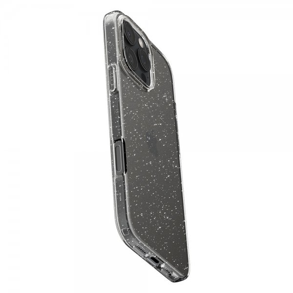 Spigen iPhone 16 Pro -kuori Liquid Crystal Glitter Crystal Quartz