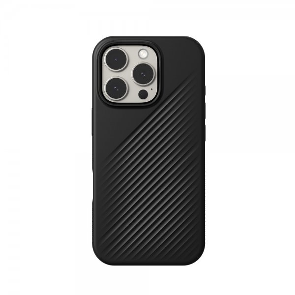 ZAGG iPhone 16 Pro Luxe Snap -suojakuori, musta