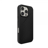 ZAGG iPhone 16 Pro Luxe Snap -suojakuori, musta